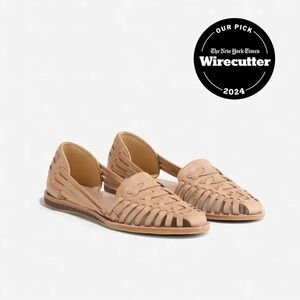 Women's Tan Leather Flats
